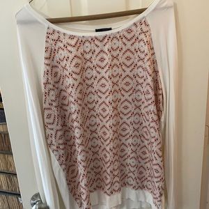 Long sleeve work top